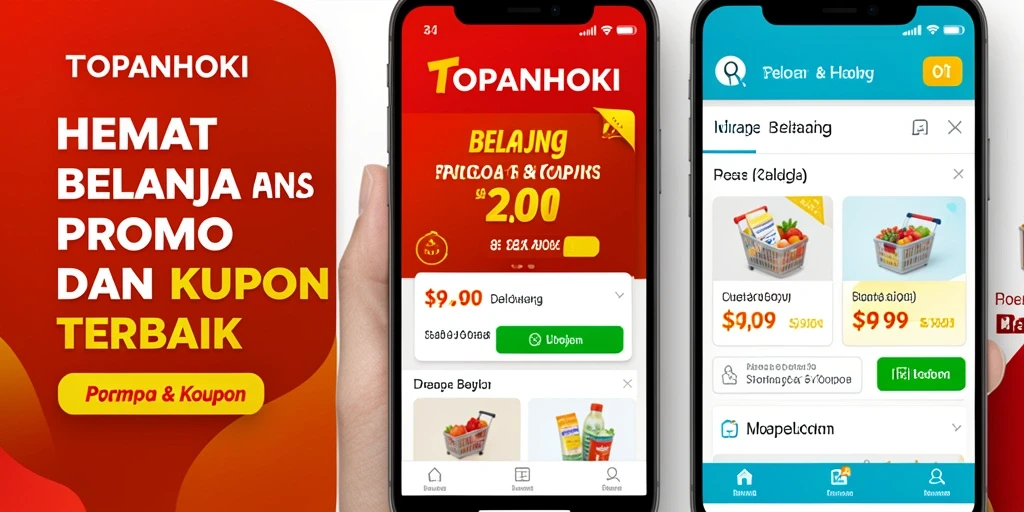 Tampilan antarmuka aplikasi TOPANHOKI yang user-friendly dan informatif.
